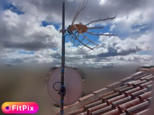 Reparación de antenas.